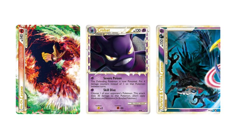 HeartGold & SoulSilver Era - Ho-Oh Darkrai Cresselia and Crobat