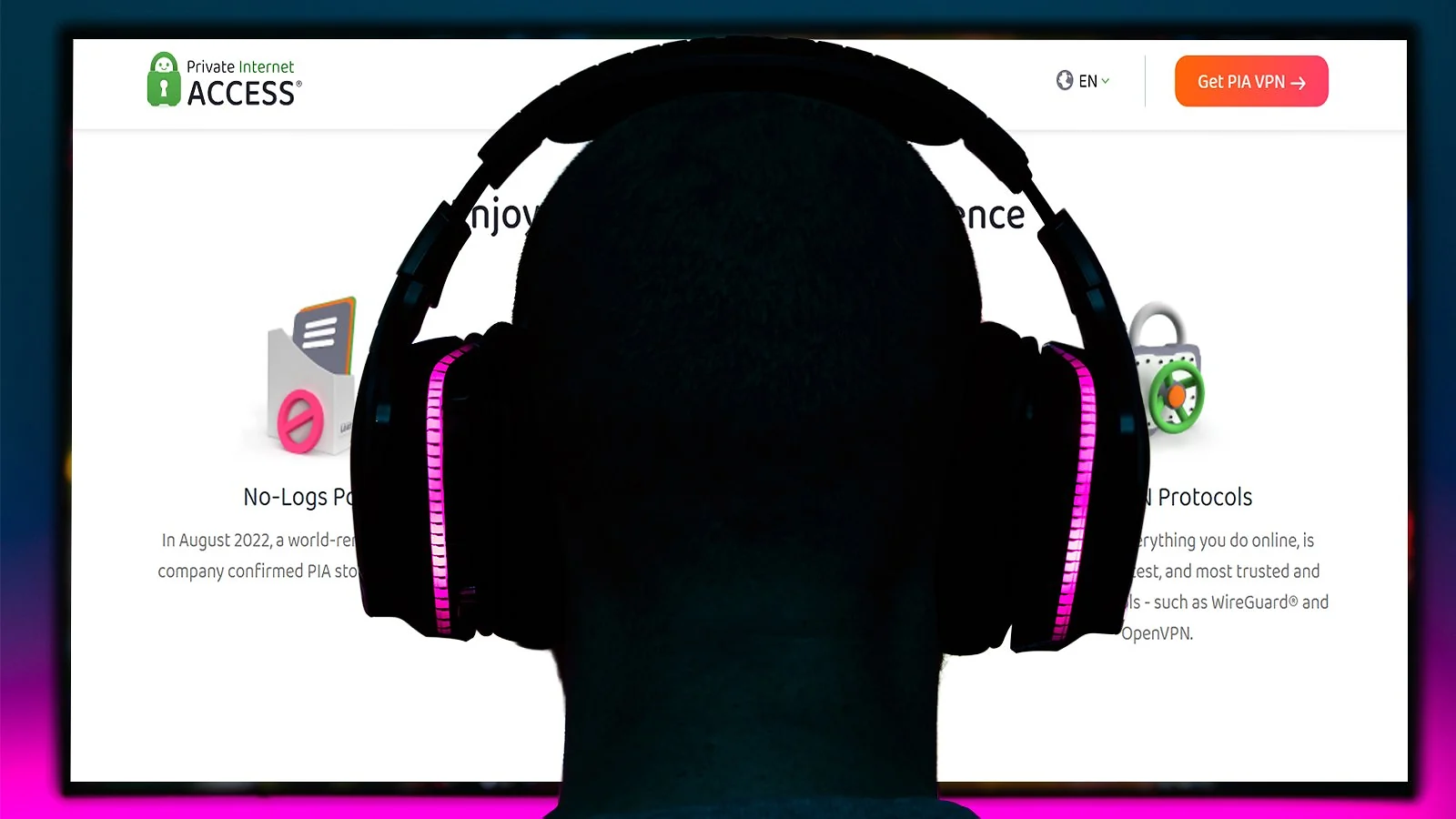  Private Internet Access VPN - Power Gamer's VPN with Unlimited Device Coverage