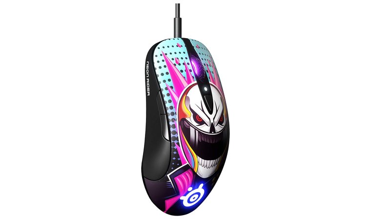 SteelSeries Sensei Ten Neon Rider Edition Gaming Mouse - Best for Both Left & Right-Handed users