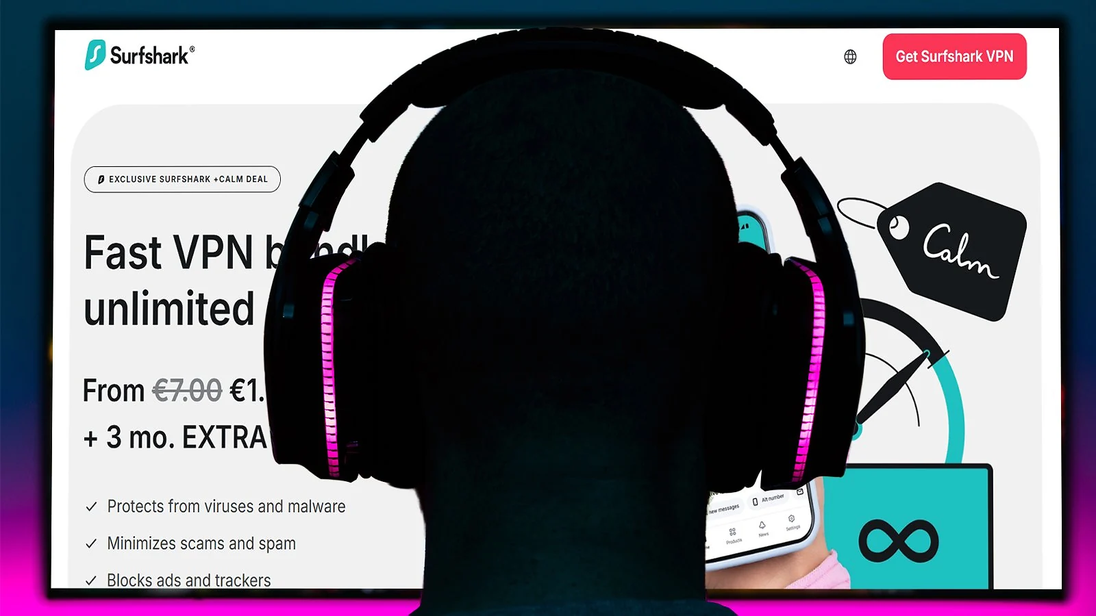 Surfshark - Best Value VPN for Gaming