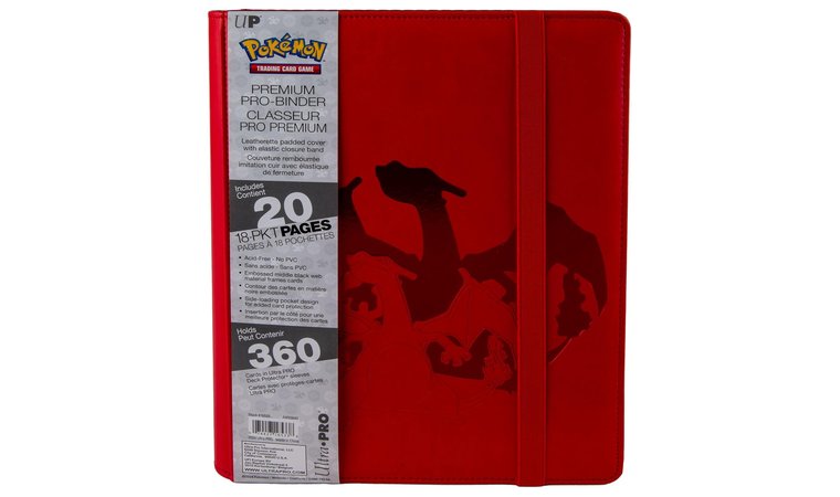 Ultra Pro ES Charizard Pokemon Premium Pro Binder-L8 - Best Pokémon Binder for Serious Protection