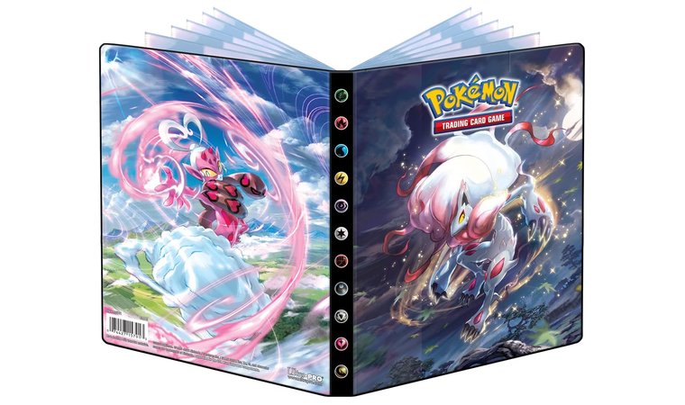 Ultra PRO - Pokemon Sword and Shield 4 Pocket Portfolio - Best Pokémon Binder for Cards on the Go – Light, Bold, and Ready