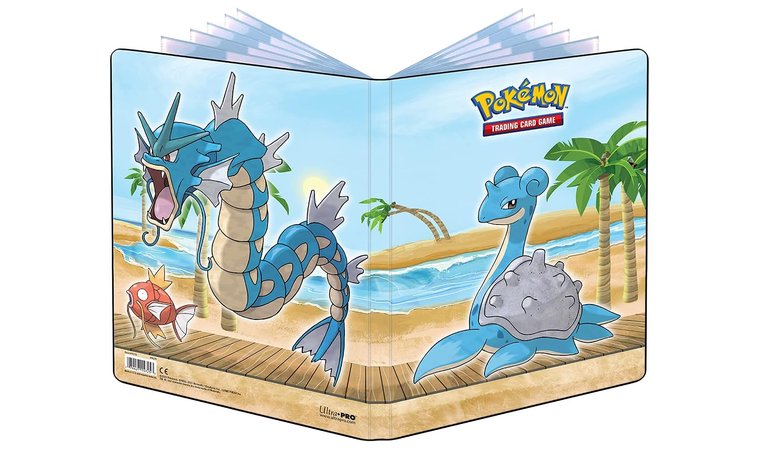 Ultra Pro UP Gallery Series Seaside 9-Pocket Portfolio for Pokémon - Best Pokémon Binder for Cards That Drift Between Beauty and Battle