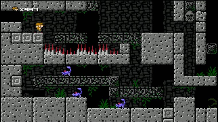 1001 Spikes - The Hardest Video Game for Retro Platforming