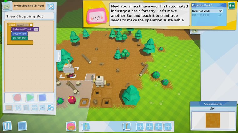 Autonauts - Best for Managing Robot Minions