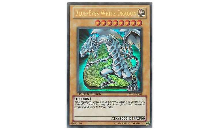 Blue-Eyes White Dragon - One of Yu-Gi-Oh!’s Faces