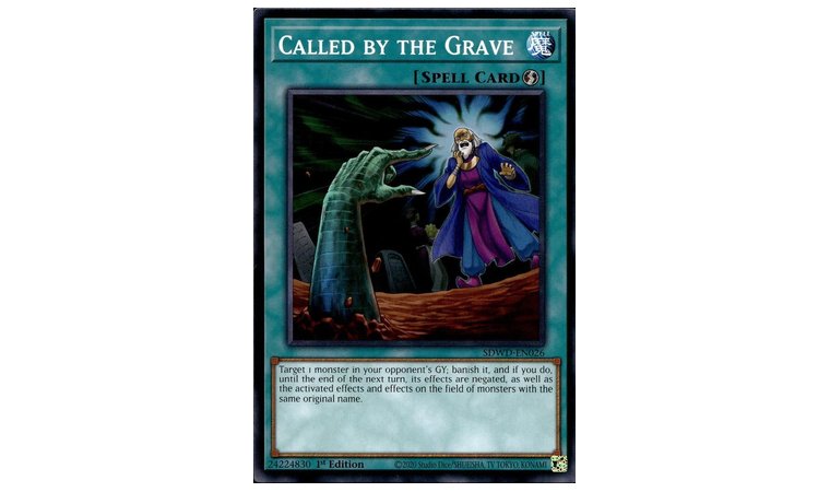 Called by the Grave - Anti-Hand Trap Tech Option