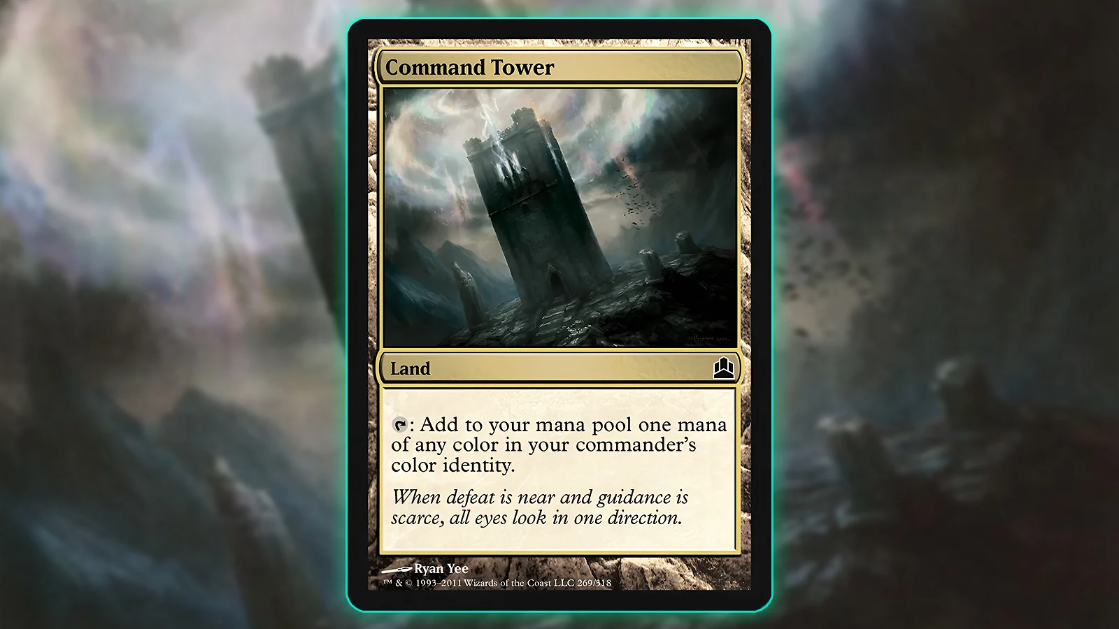 Command Tower card - Best Mana Fixing MTG Commander Staple