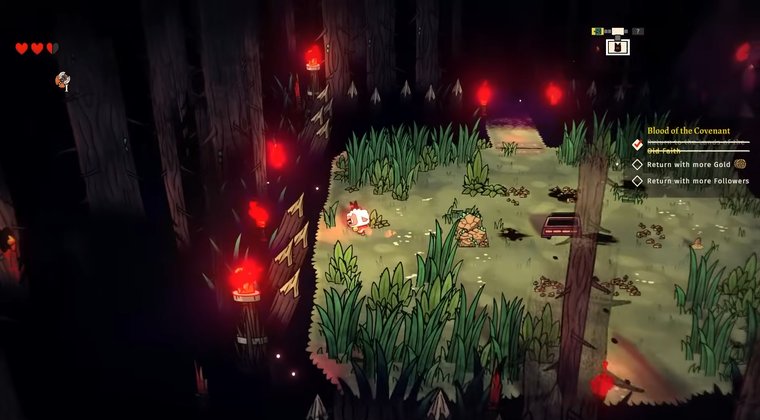 Cult of the Lamb - Cute-yet-Dark Cult Management Roguelike