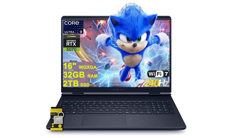 Dell Alienware 16X Aurora - Best Compact Alienware Gaming Laptop