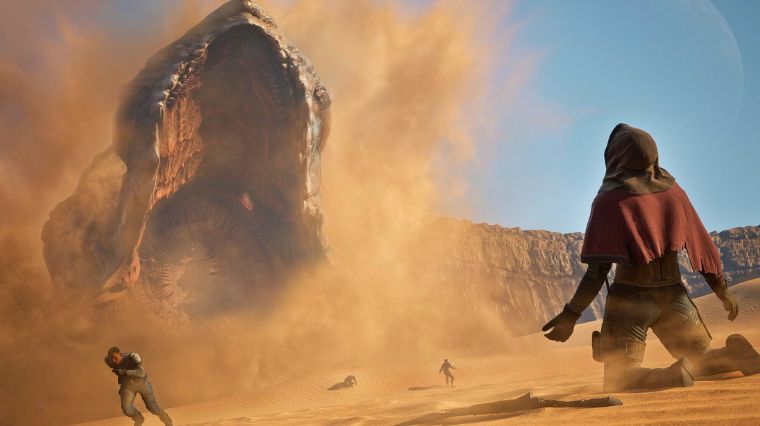 sandy valheim alternative and new mmo Dune will keep you coming back for more