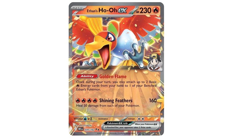 Ethan's Ho-Oh ex - Incredible Fire Energy Generation & Teamwide Healing