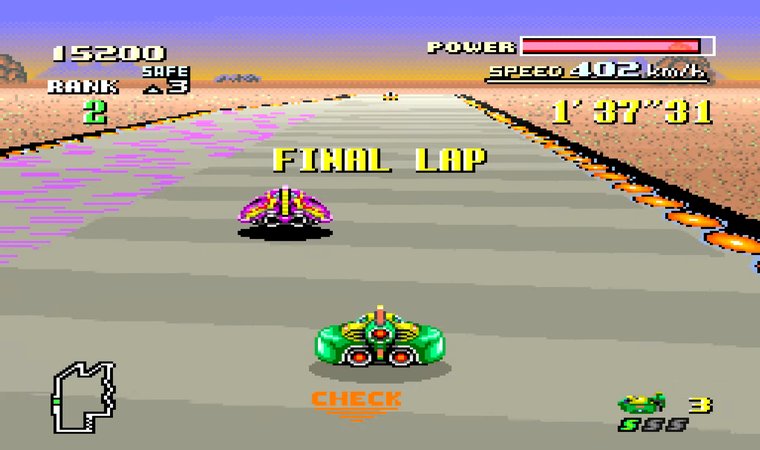 F-Zero - The Fastest Racer on SNES