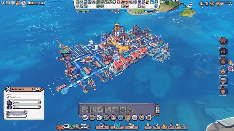 Flotsam - Floating City Builder With Waterworld Survival Themes