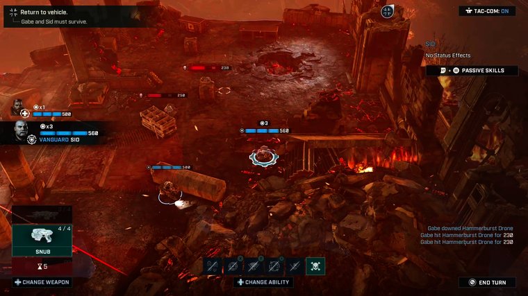 Gears Tactics - Games XCOM–Like That Never Slow Down