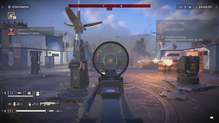Helldivers 2 - Best Satirical Top-Down Co-op Shooter