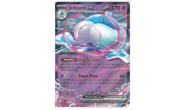 Jellicent ex - Prevent Opponent’s From Using Item Cards or Pokémon Tools & Deliver Powerful Attacks