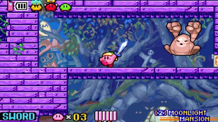 Kirby & the Amazing Mirror - Best Non-Linear Kirby Adventure
