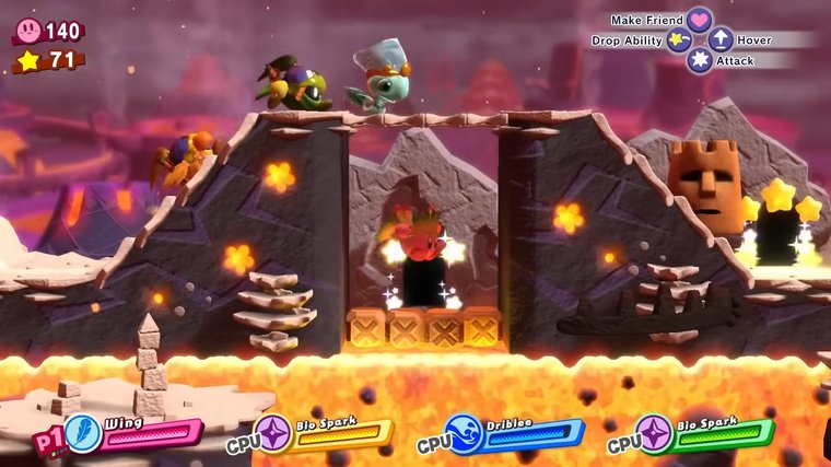 Kirby Star Allies - Best Nintendo Switch Family Game For Cheerful, Chaotic Teamwork