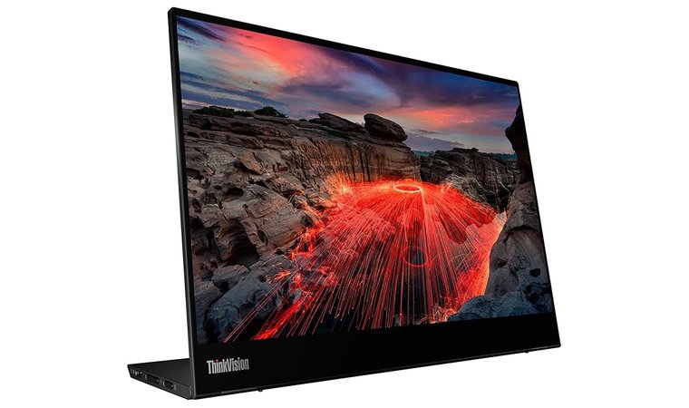 Lenovo ThinkVision M14t Gen 2 - Best Touchscreen Portable Gaming Monitor
