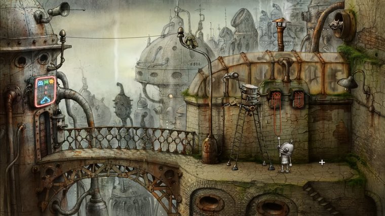 Machinarium - Best Hand-Drawn Steampunk Adventure