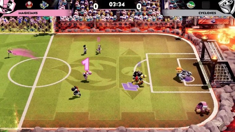 Mario Strikers Battle League - Best Nintendo Switch Party Game For Hyper-Competitive Sports Chaos