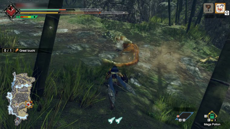 Monster Hunter Rise - Vertical Mobility Hunting Action