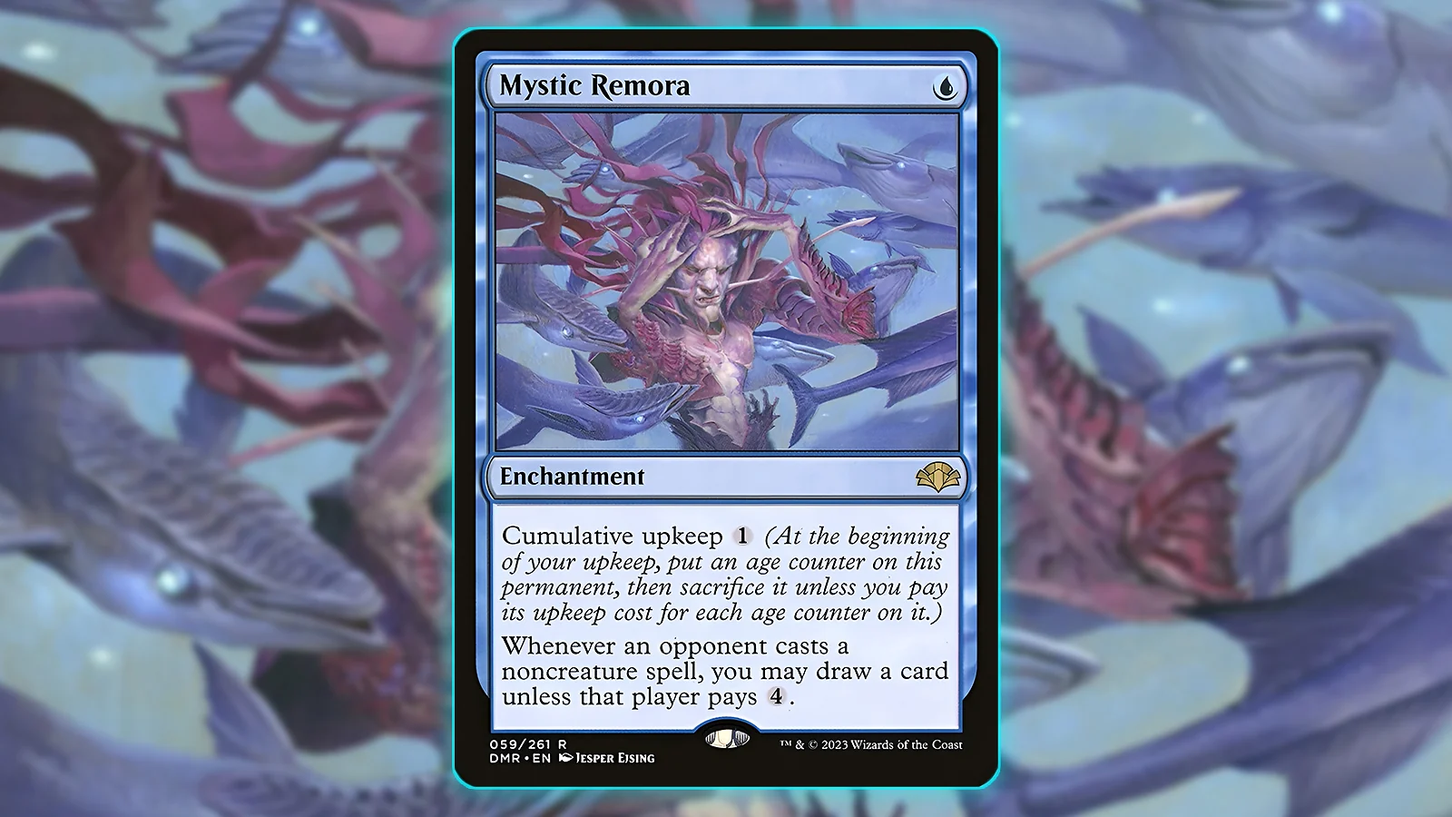 Mystic Remora card - Best Early-Game Draw MTG Commander Staple