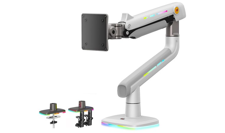 NB Ergonomic Gaming Monitor Arm 32 to 60 inch - Best Monitor Arm for Ultrawide Monitors