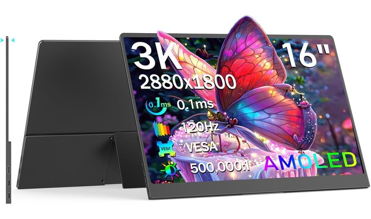 NewHail OLED Portable Monitor 16 EM160TP-N - Best Budget Portable OLED Gaming Monitor