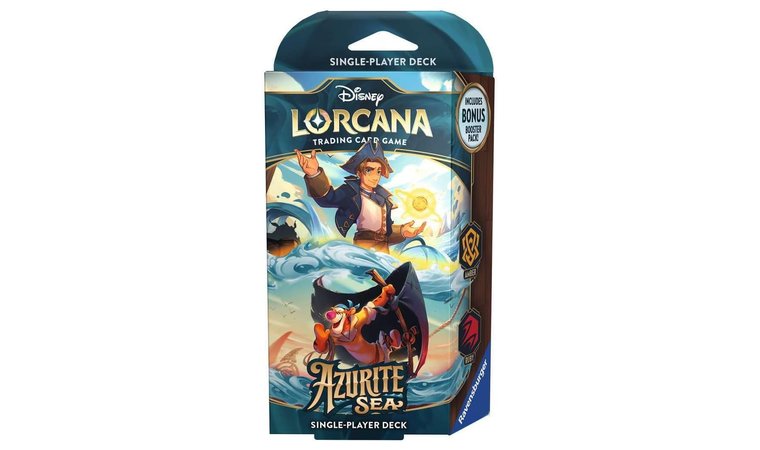 Azurite Sea – Amber & Ruby Starter Deck - Fast-Paced Aggro Deck