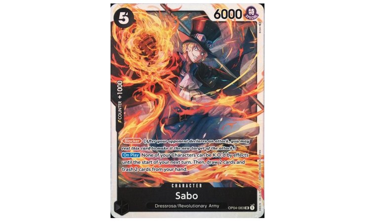 Sabo OP04-083 - Best Defensive Stabilizer