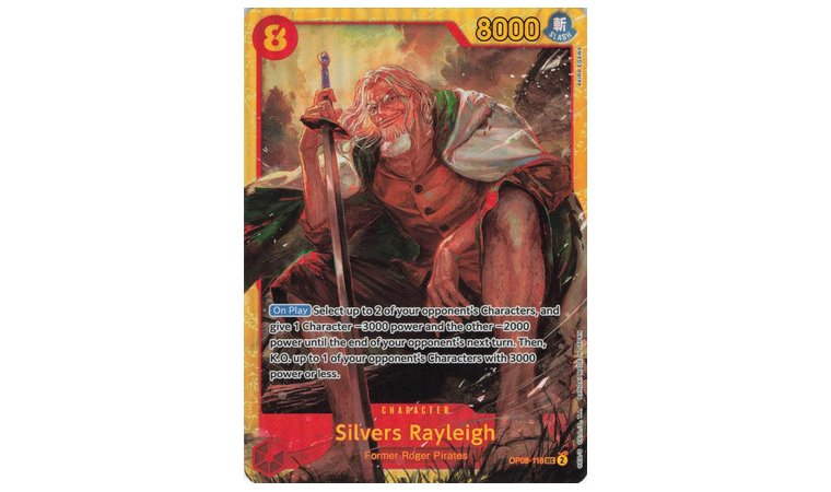 Silvers Rayleigh OP08-118 SEC - Best Threat Neutralizer
