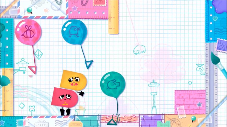 Snipperclips - Best Quick & Clever Couch Game