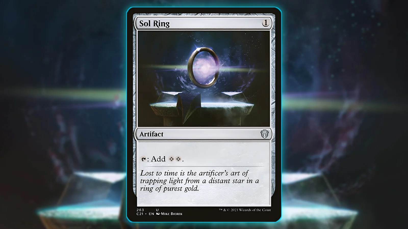 Sol Ring card - Best Mana Accelerator MTG Commander Staple