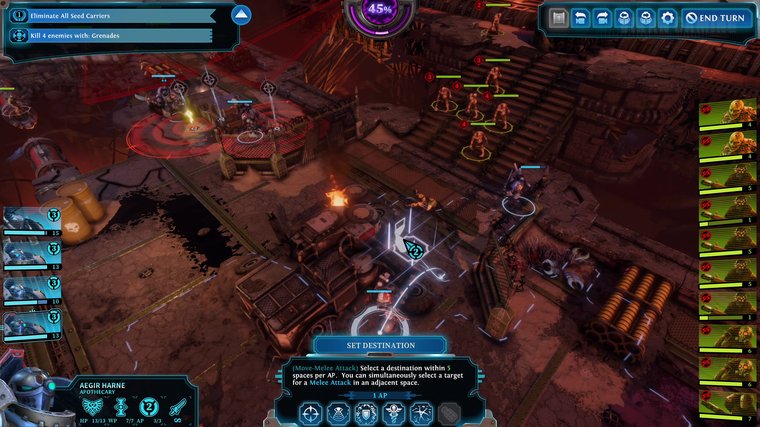 Warhammer 40K: Chaos Gate – Daemonhunters - Games XCOM–Like That Purge With Precision