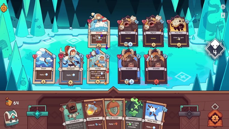 Wildfrost - Best Game Like Slay the Spire for Adorable Yet Deadly Strategy