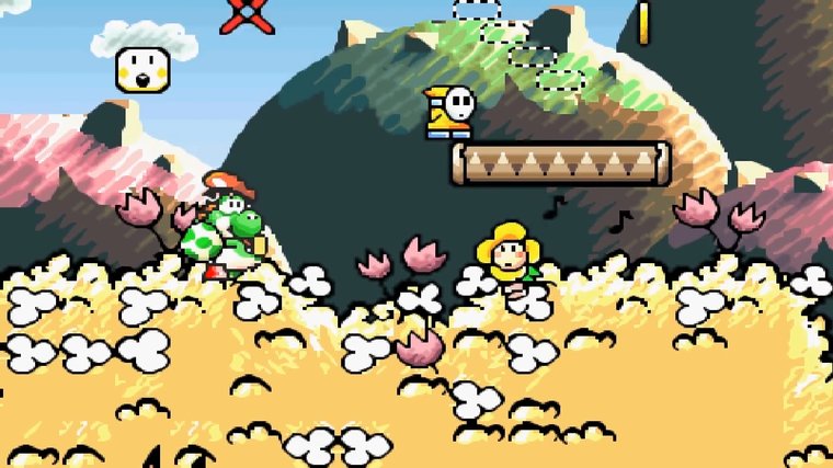 Yoshi's Island - The Best Coloring Book I’ve Ever Played