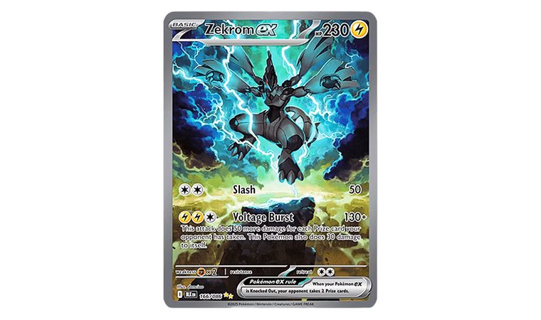 Zekrom ex - Capable of Huge Damage If You’re on the Brink of Defeat in Battle