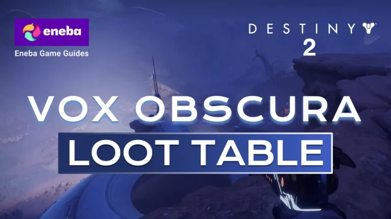 Vox Obscura Loot Table: Rewards, Mission Guide & Tips