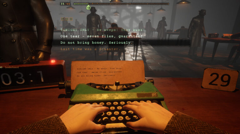 Final Sentence Asks Gamers How Fast They Can Type at Gunpoint