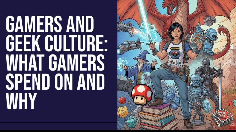 Recent Report Concludes To Absolutely No One’s Surprise That Gamers Spend Money On Geek Culture