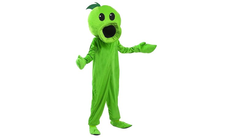 Plants vs Zombies Peashooter Costume - The Adorable, Functional Group Prop