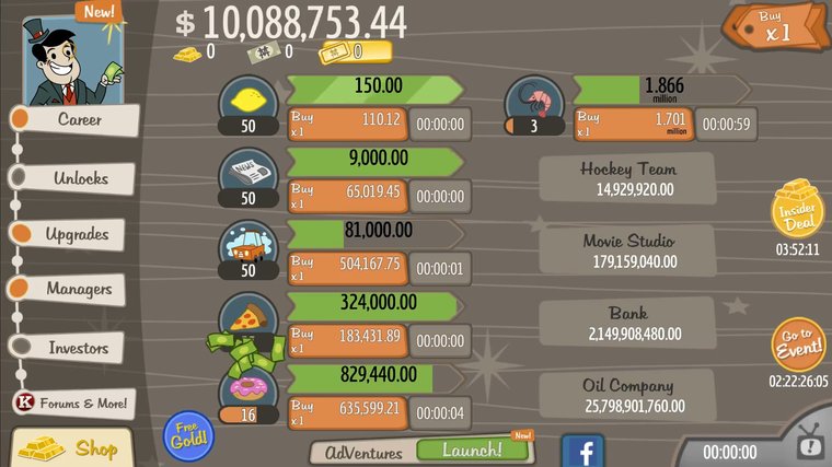 AdVenture Capitalist - Best Business Empire Builder