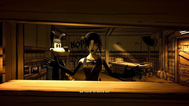 Bendy and the Ink Machine - Cartoon Mascot Horror Chaos Come to Life