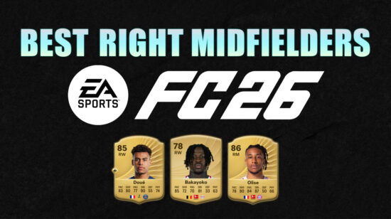 Best Right Midfielders EAFC 26: Cross, Track, Score