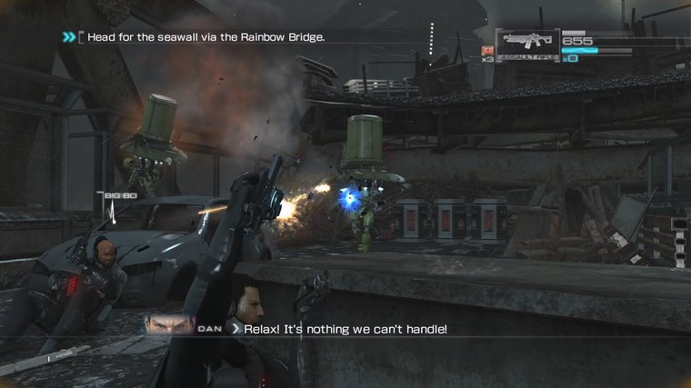 Binary Domain - Squad-Based Trust and Engaging Action