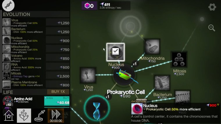 Cell to Singularity - Best Educational Evolution Idle Game