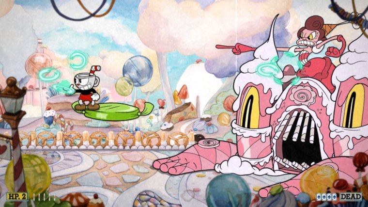 Cuphead - Best for challenging run-and-gun action