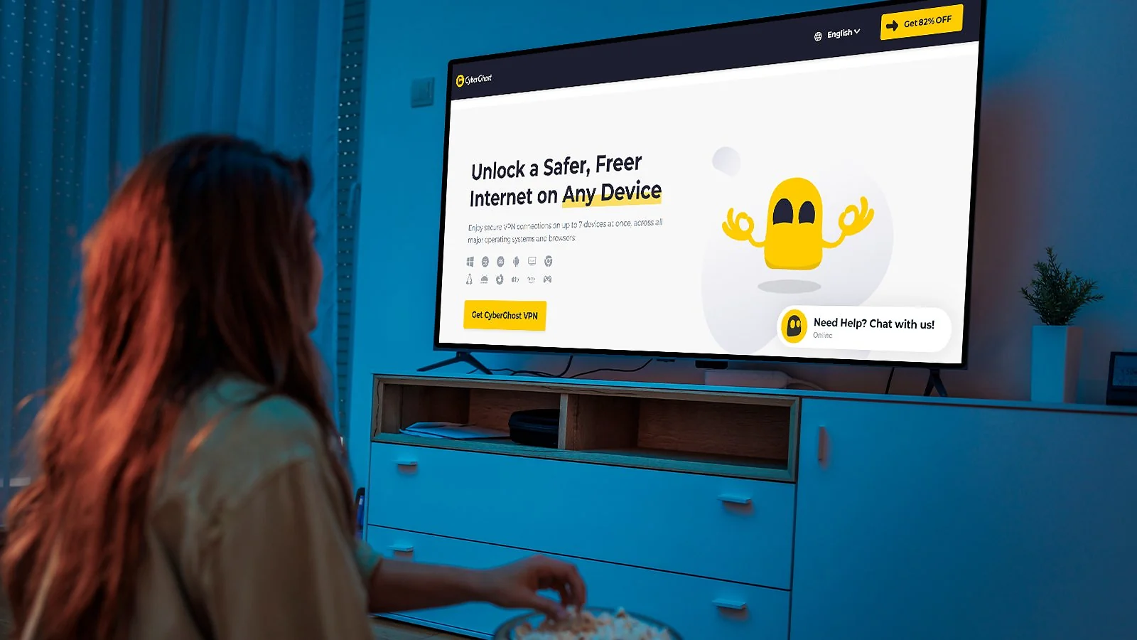 CyberGhost - Best for Dedicated Streaming Servers